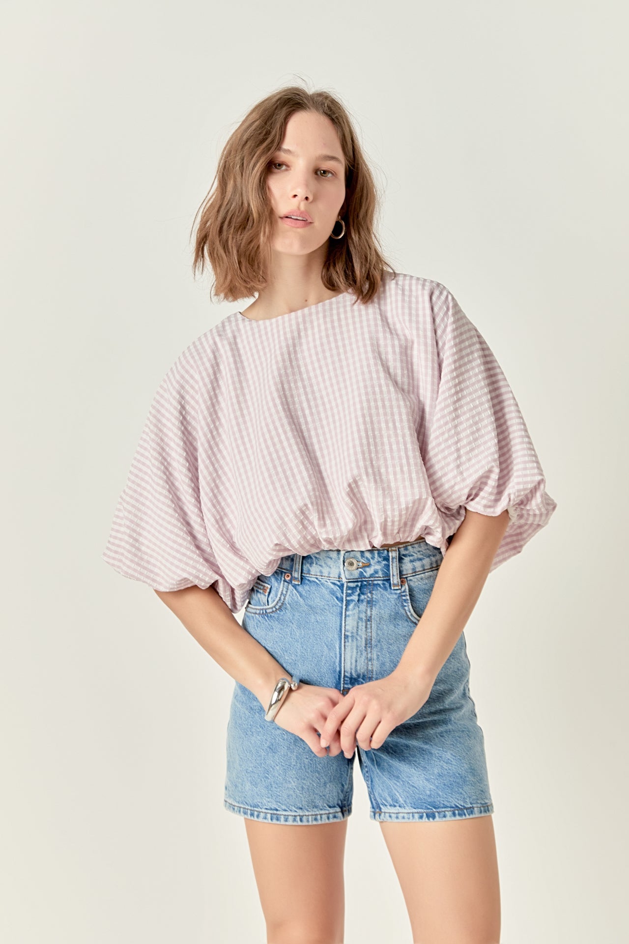 ENGLISH FACTORY - Voluminous Cropped Top - TOPS available at Objectrare