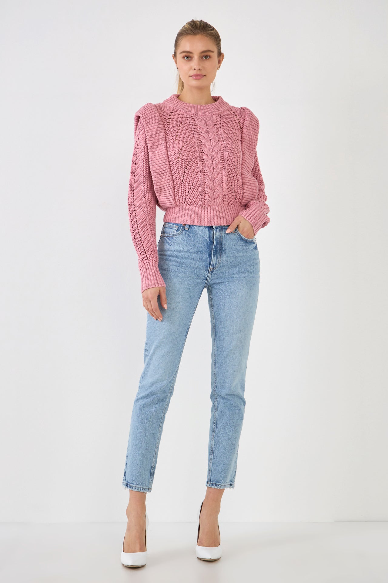 ENGLISH FACTORY - Knitted Sweater - SWEATERS & KNITS available at Objectrare