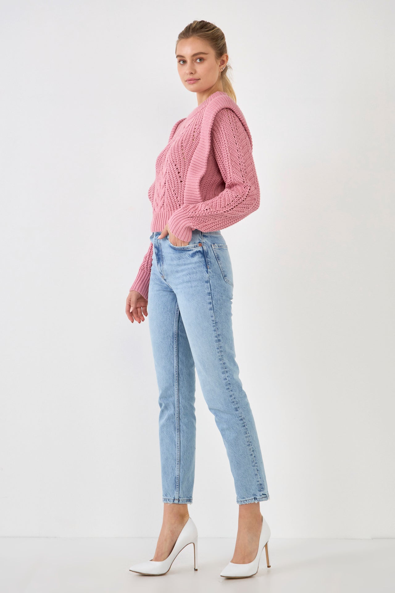 ENGLISH FACTORY - Knitted Sweater - SWEATERS & KNITS available at Objectrare
