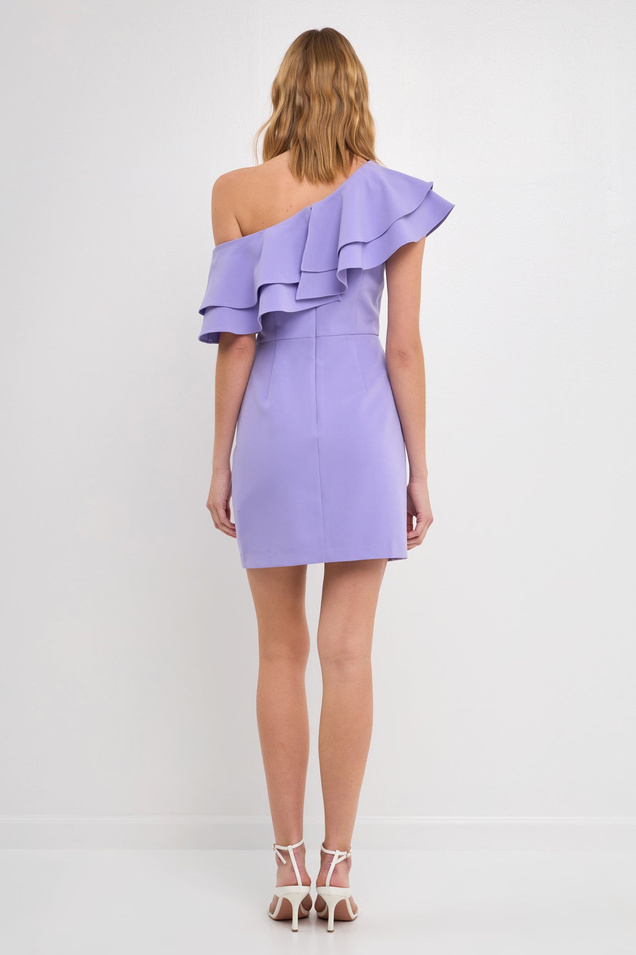 ENDLESS ROSE - One Shoulder Mini Dress - DRESSES available at Objectrare