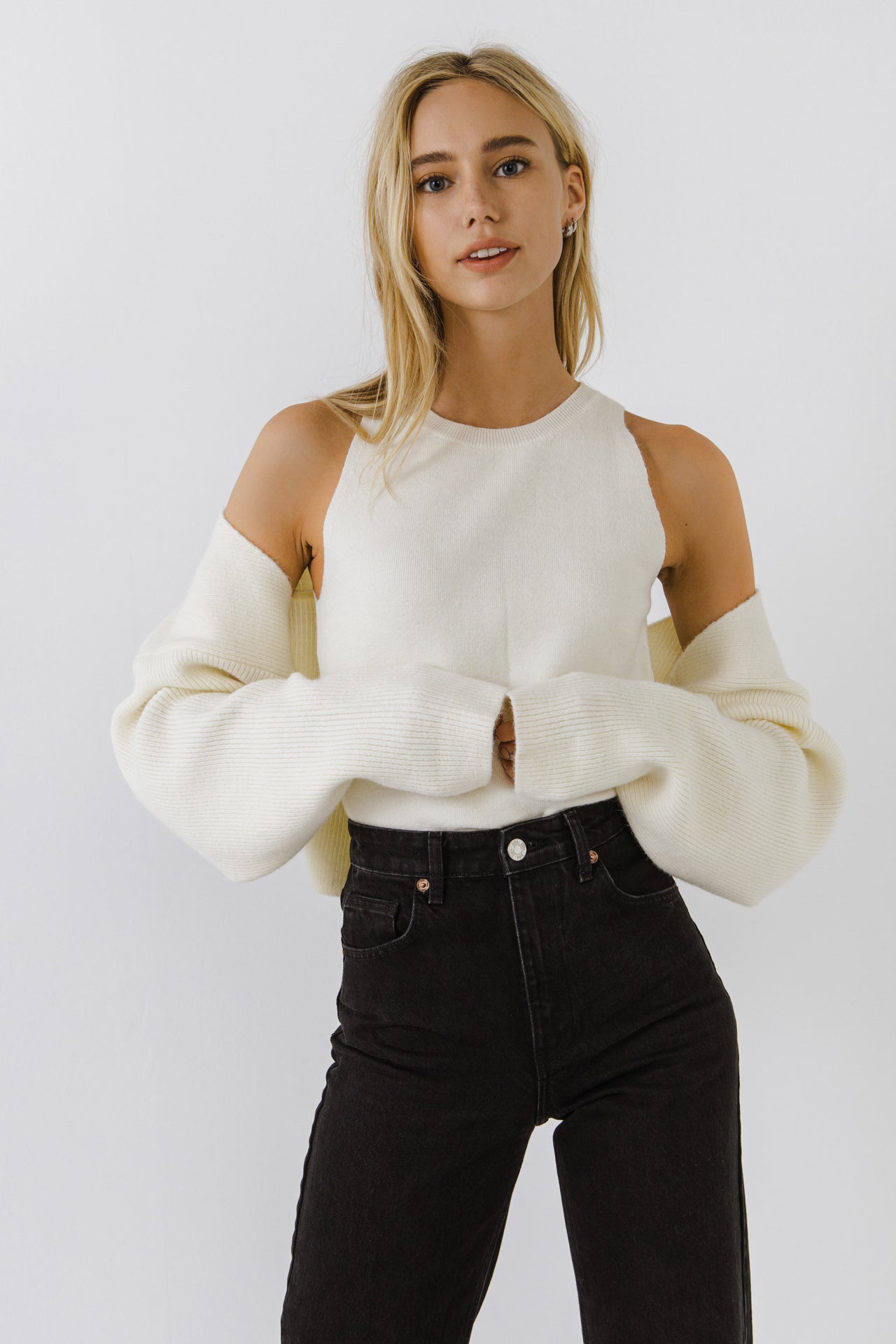 ENDLESS ROSE - Knit Set - SWEATERS & KNITS available at Objectrare
