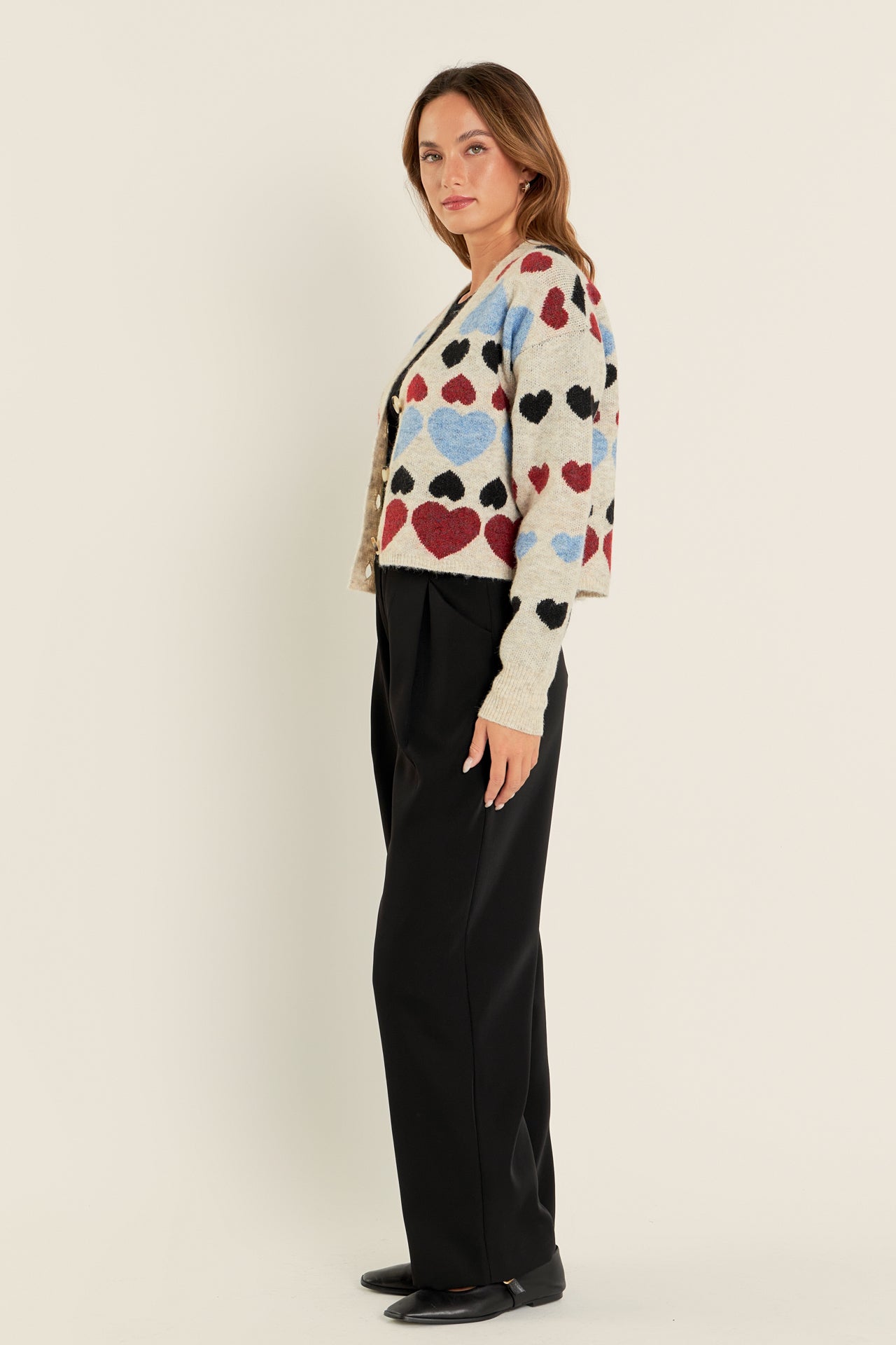FREE THE ROSES - Heart Cardigan - CARDIGANS available at Objectrare