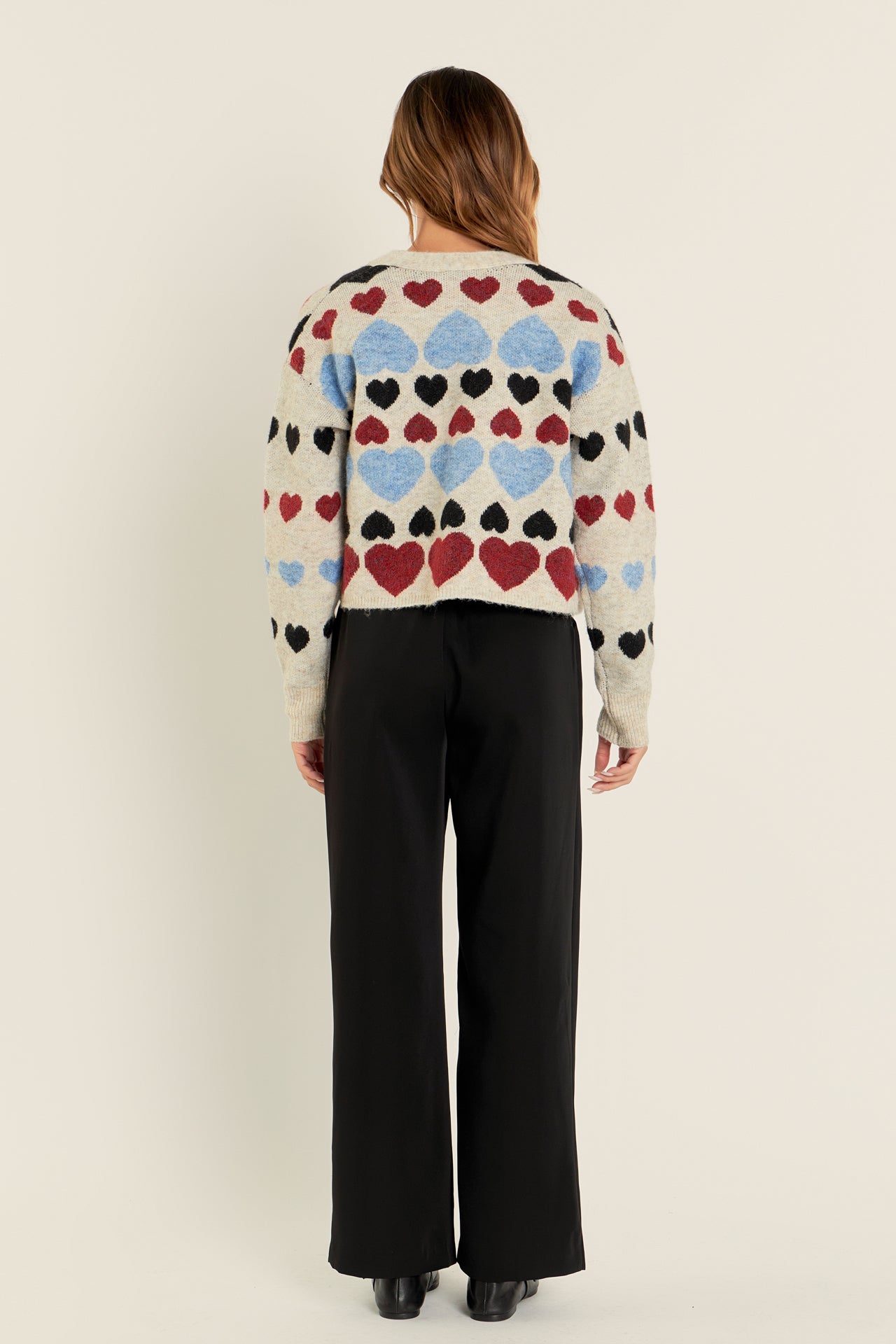 FREE THE ROSES - Heart Cardigan - CARDIGANS available at Objectrare