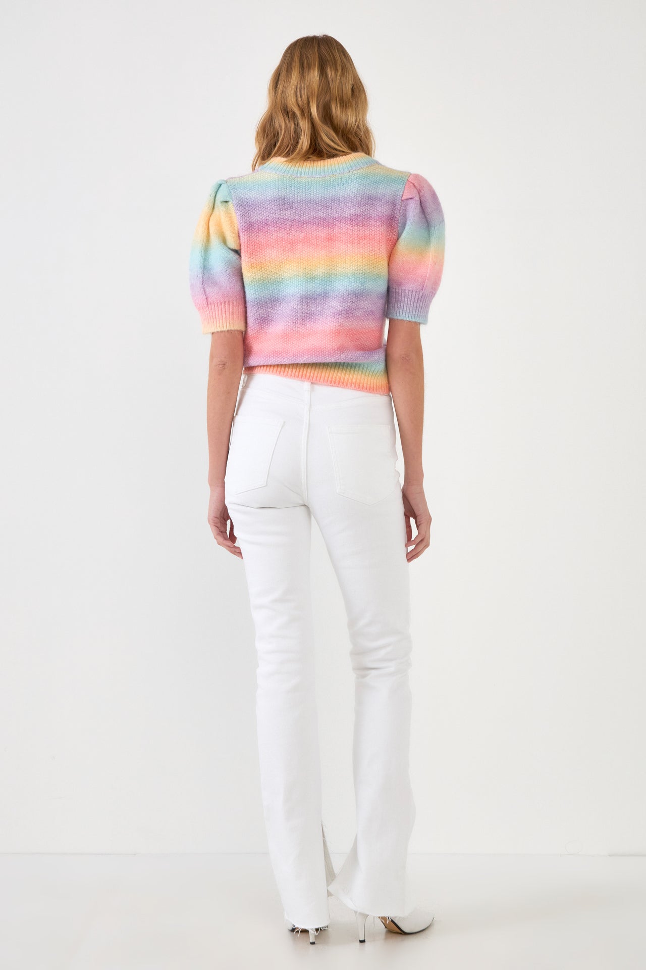 ENGLISH FACTORY - Multi Color Knit Top - SWEATERS & KNITS available at Objectrare