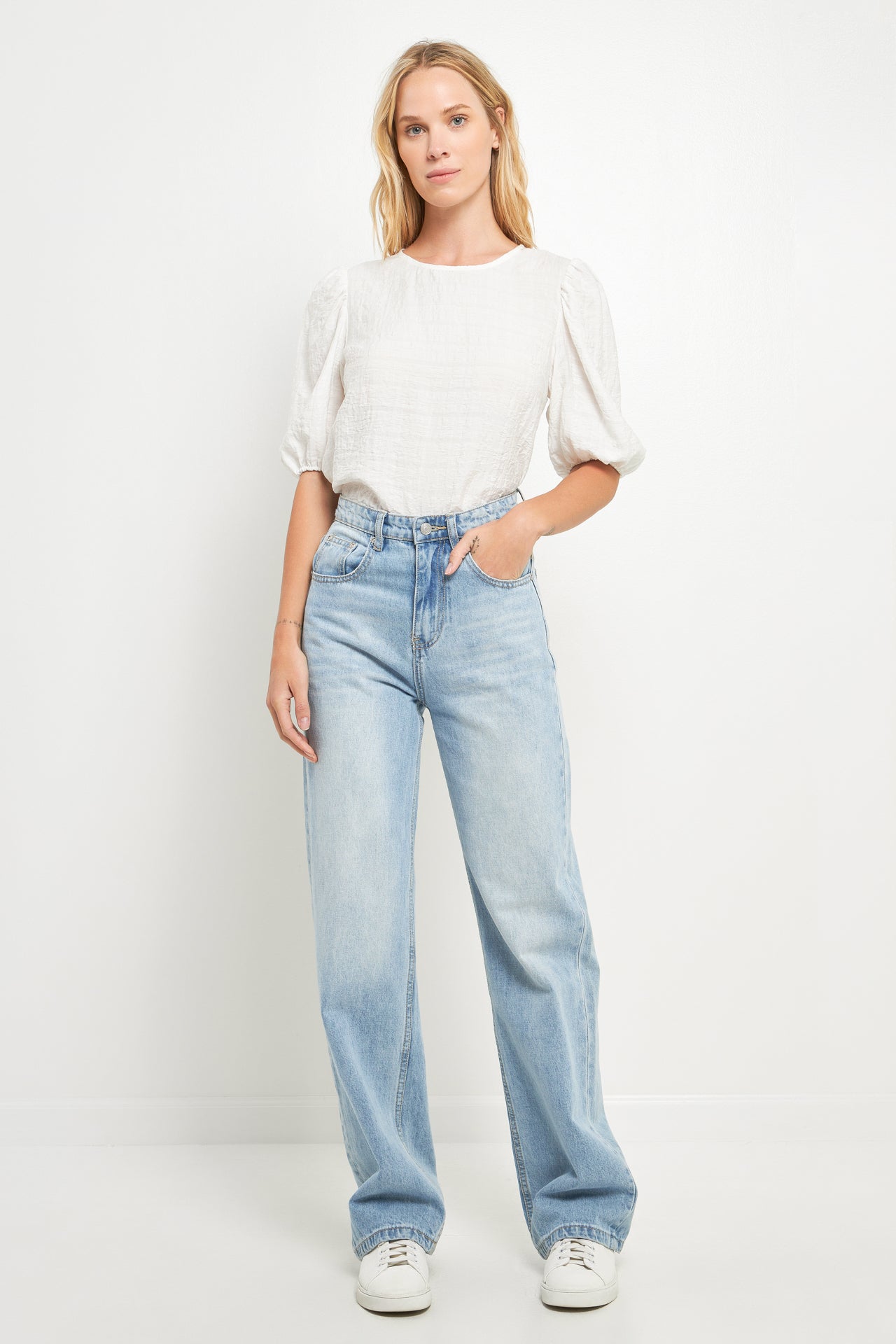 ENGLISH FACTORY - Women Woven Plaid Blouse - TOPS available at Objectrare