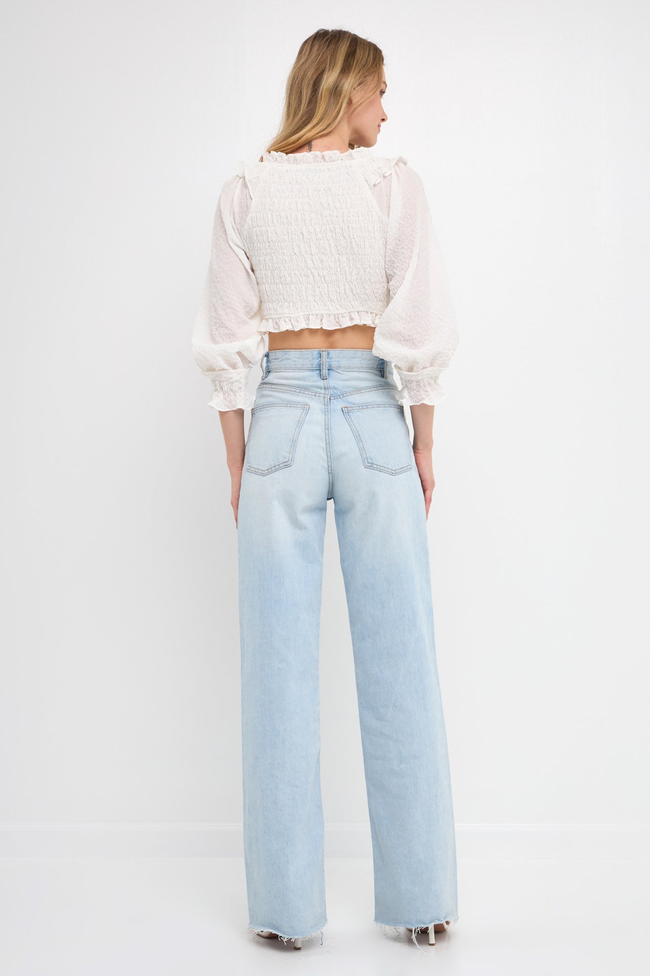 ENDLESS ROSE - Smocked Top - TOPS available at Objectrare