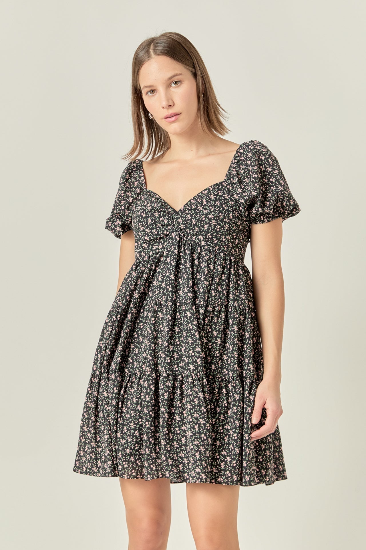 ENGLISH FACTORY - Floral Mini Dress - DRESSES available at Objectrare
