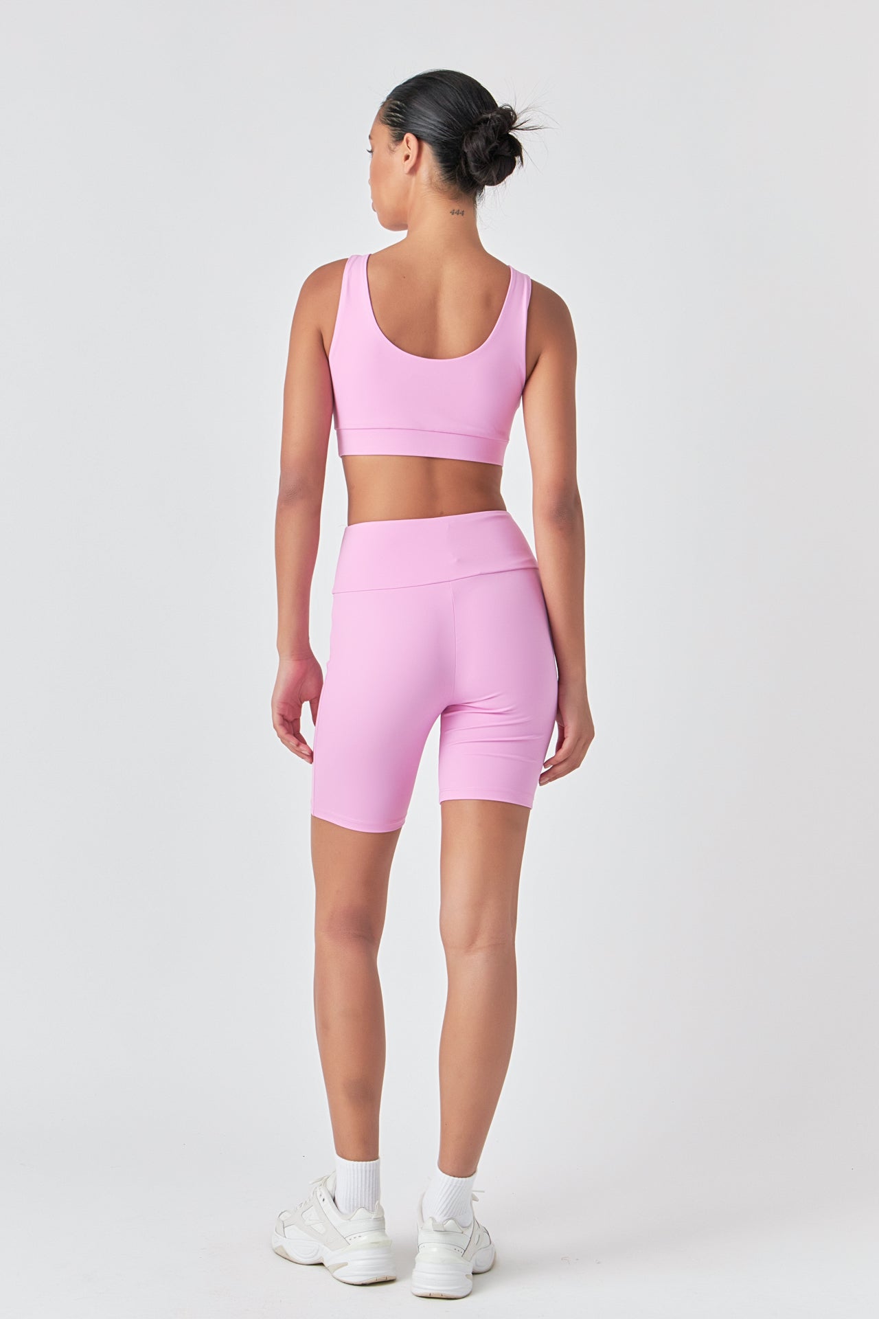 GREY LAB - Knotted Cut Out Tank Top - SPORTS BRA available at Objectrare