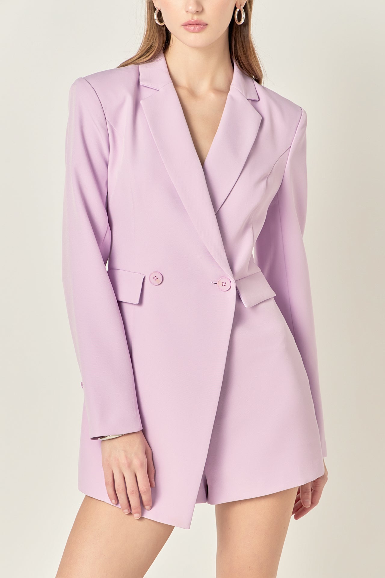 ENDLESS ROSE - Blazer Romper - ROMPERS available at Objectrare