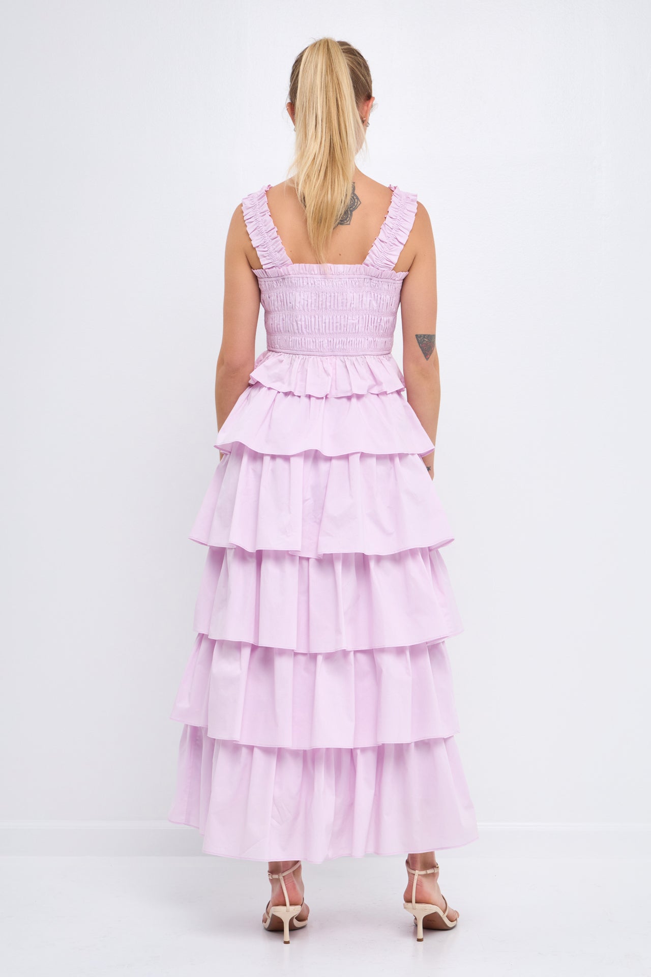 ENGLISH FACTORY - Tiered Maxi Skirt - SKIRTS available at Objectrare
