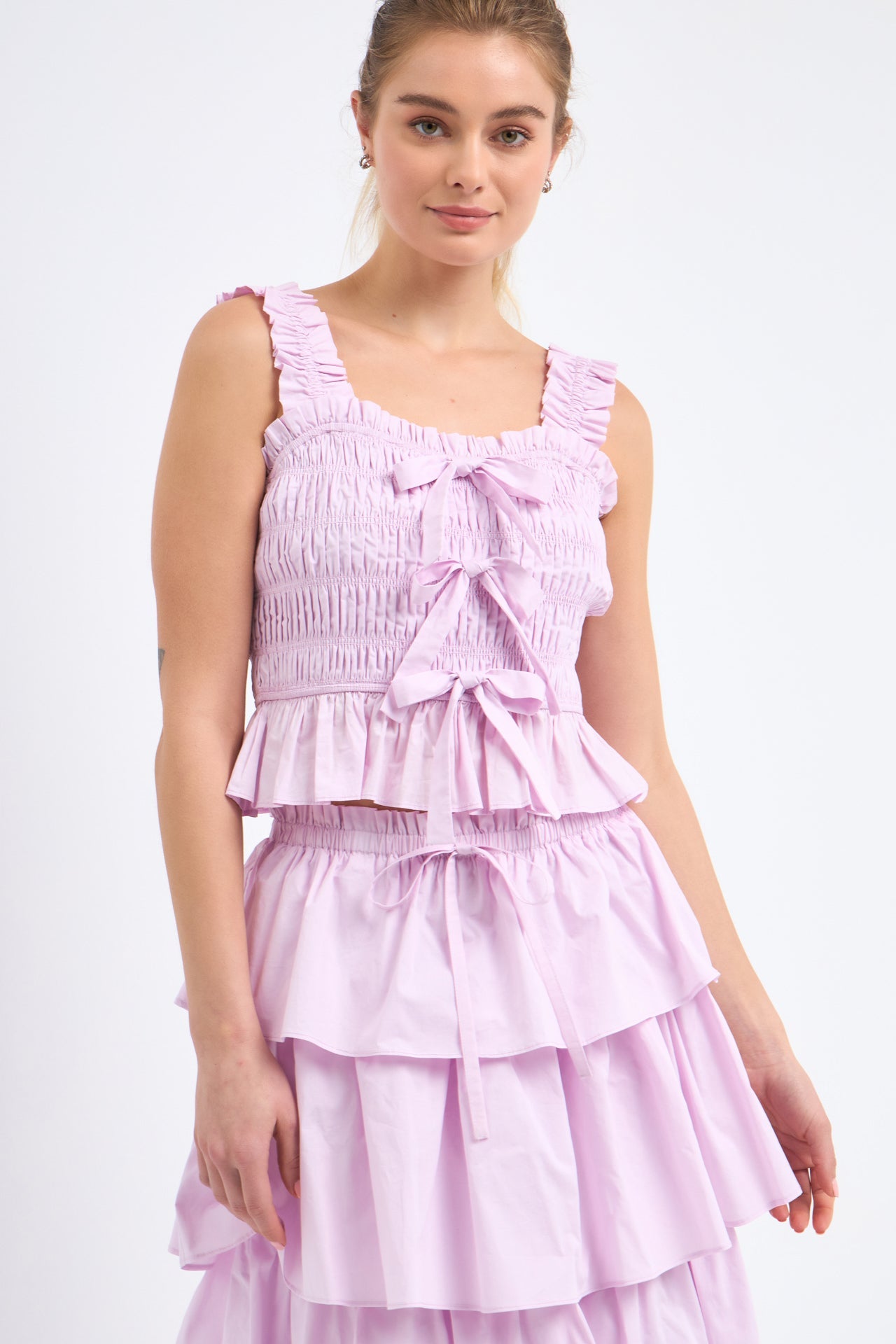 ENGLISH FACTORY - Tiered Maxi Skirt - SKIRTS available at Objectrare