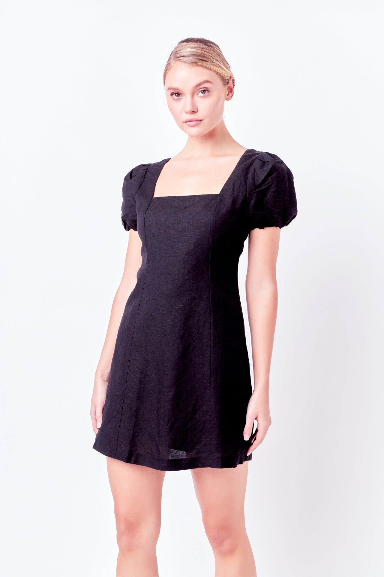 ENGLISH FACTORY - Mini Dress with Strappy Back Detail - DRESSES available at Objectrare