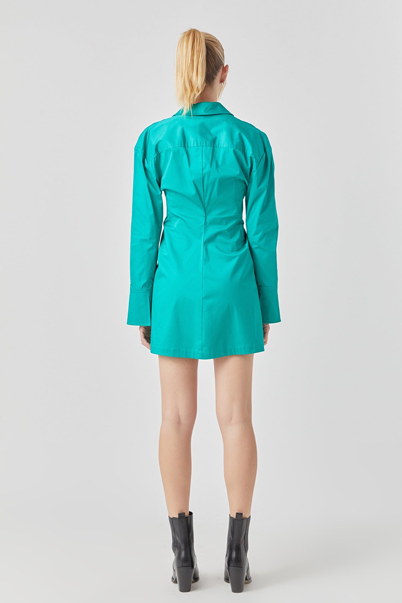 GREY LAB - Cotton Shirt Dress - DRESSES available at Objectrare