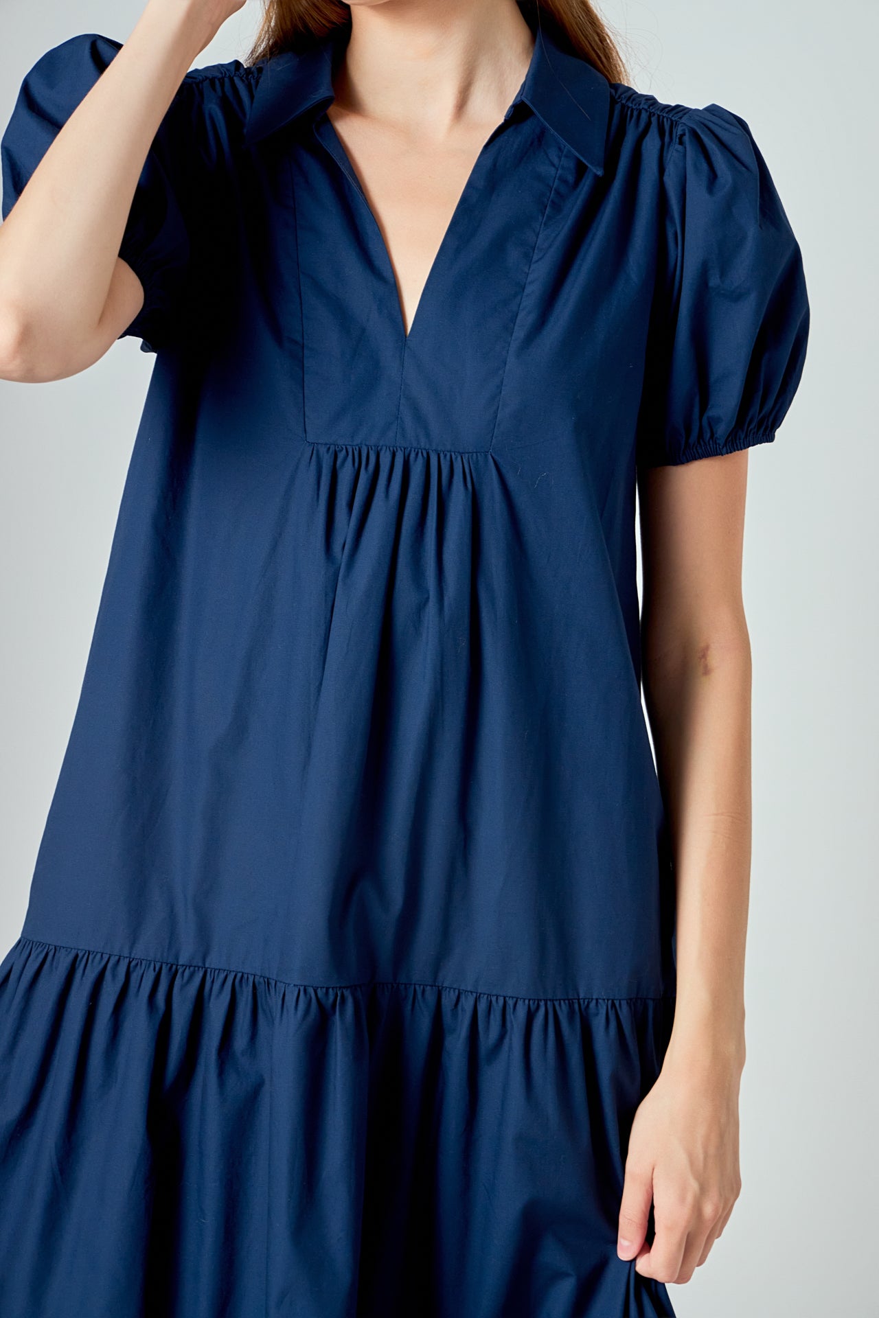 LA'VEN - Poplin Midi Dress - DRESSES available at Objectrare