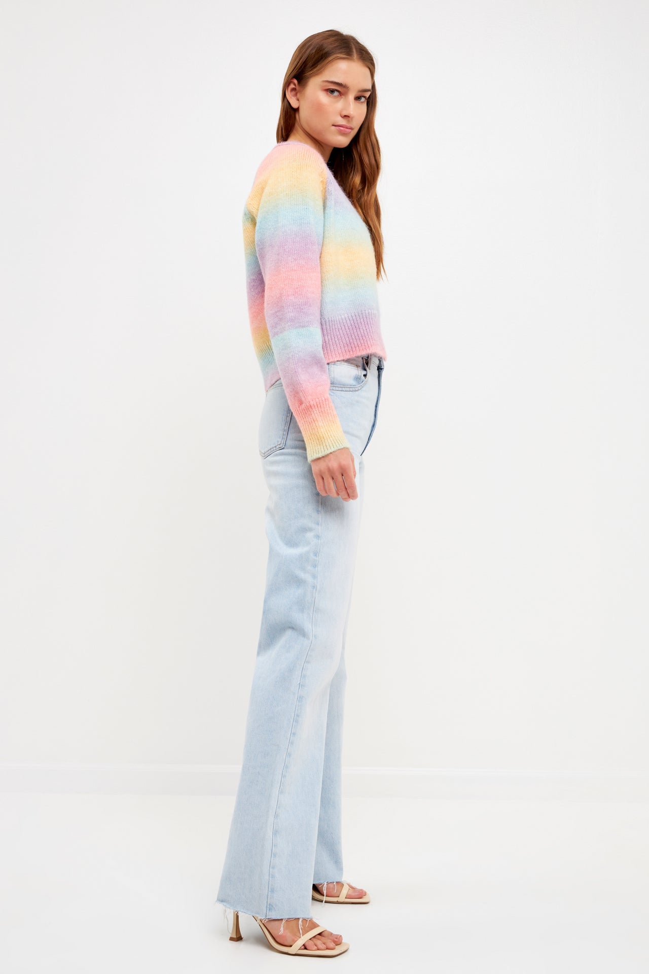 ENGLISH FACTORY - Multi-color Knit Cardigan - SWEATERS & KNITS available at Objectrare