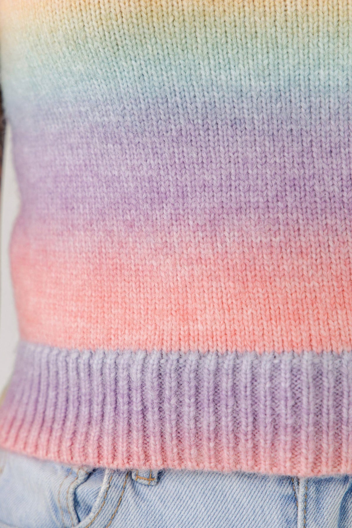 ENGLISH FACTORY - Multi-color Knit Top - T-SHIRTS available at Objectrare