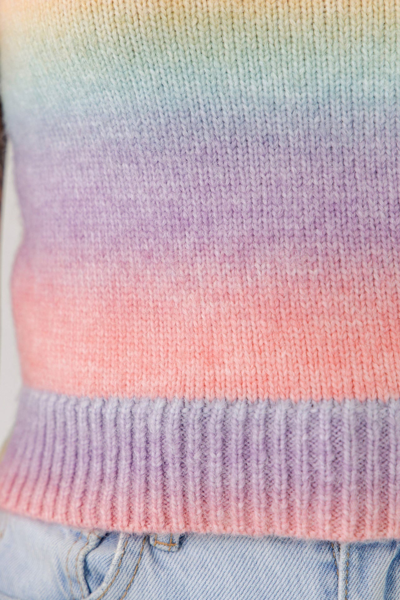 ENGLISH FACTORY - Multi-color Knit Top - T-SHIRTS available at Objectrare