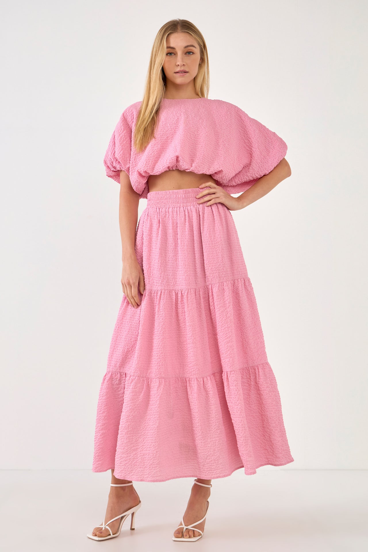 LA'VEN - Tiered Maxi Skirt - SKIRTS available at Objectrare