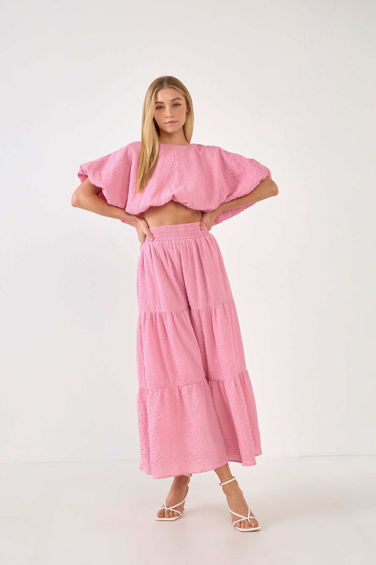 Tiered Maxi Skirt