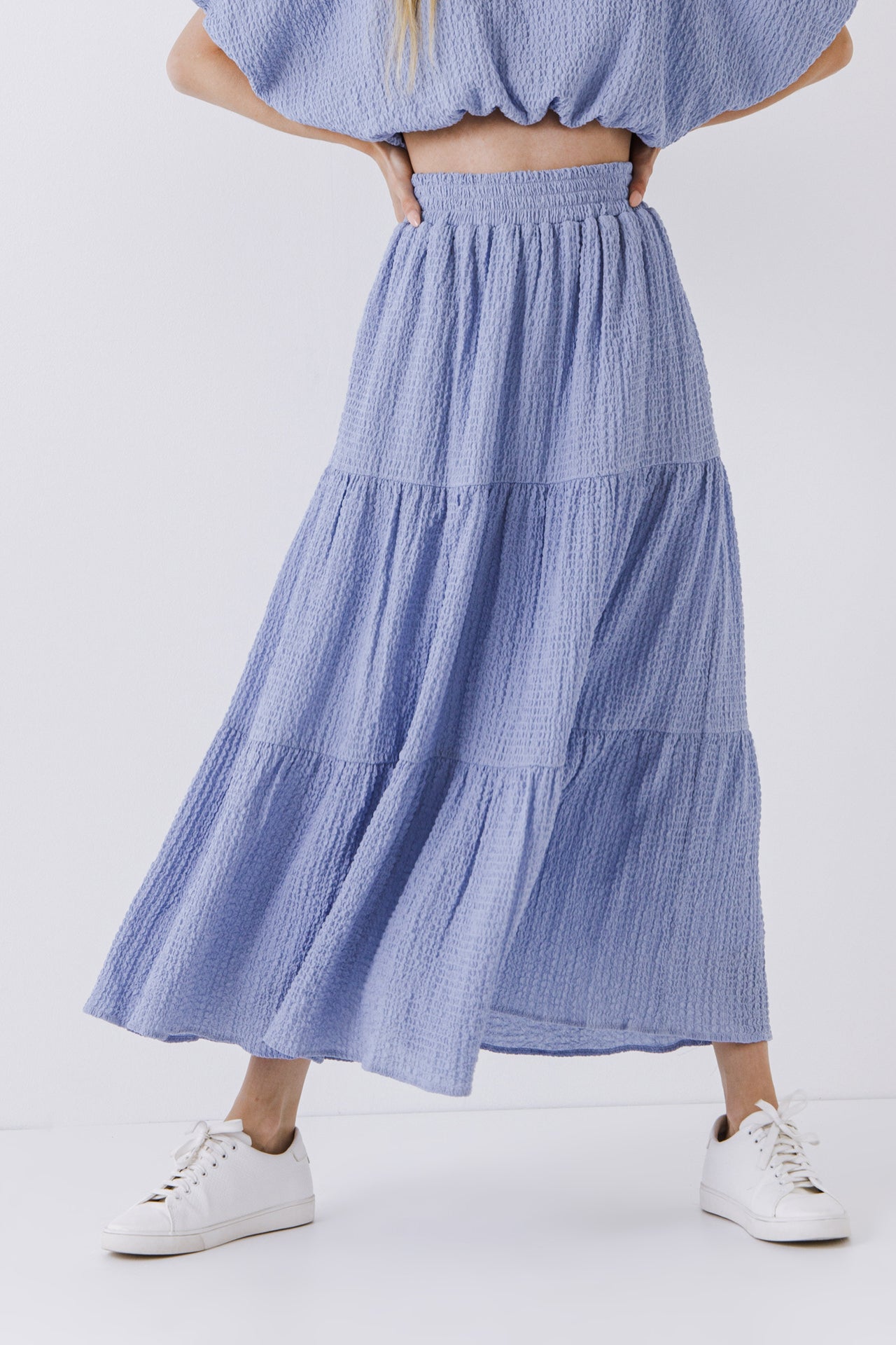 LA'VEN - Tiered Maxi Skirt - SKIRTS available at Objectrare