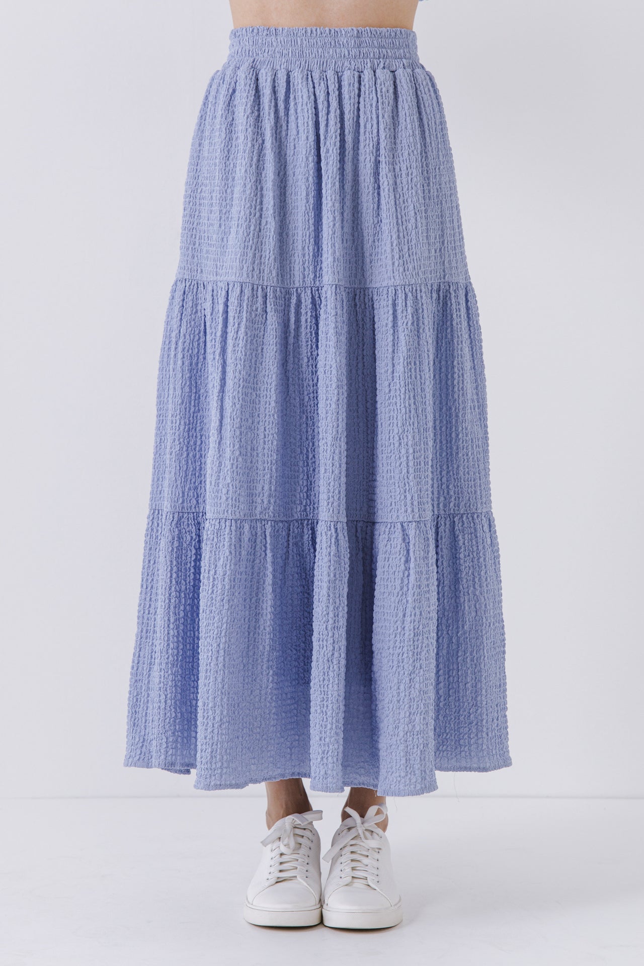 LA'VEN - Tiered Maxi Skirt - SKIRTS available at Objectrare