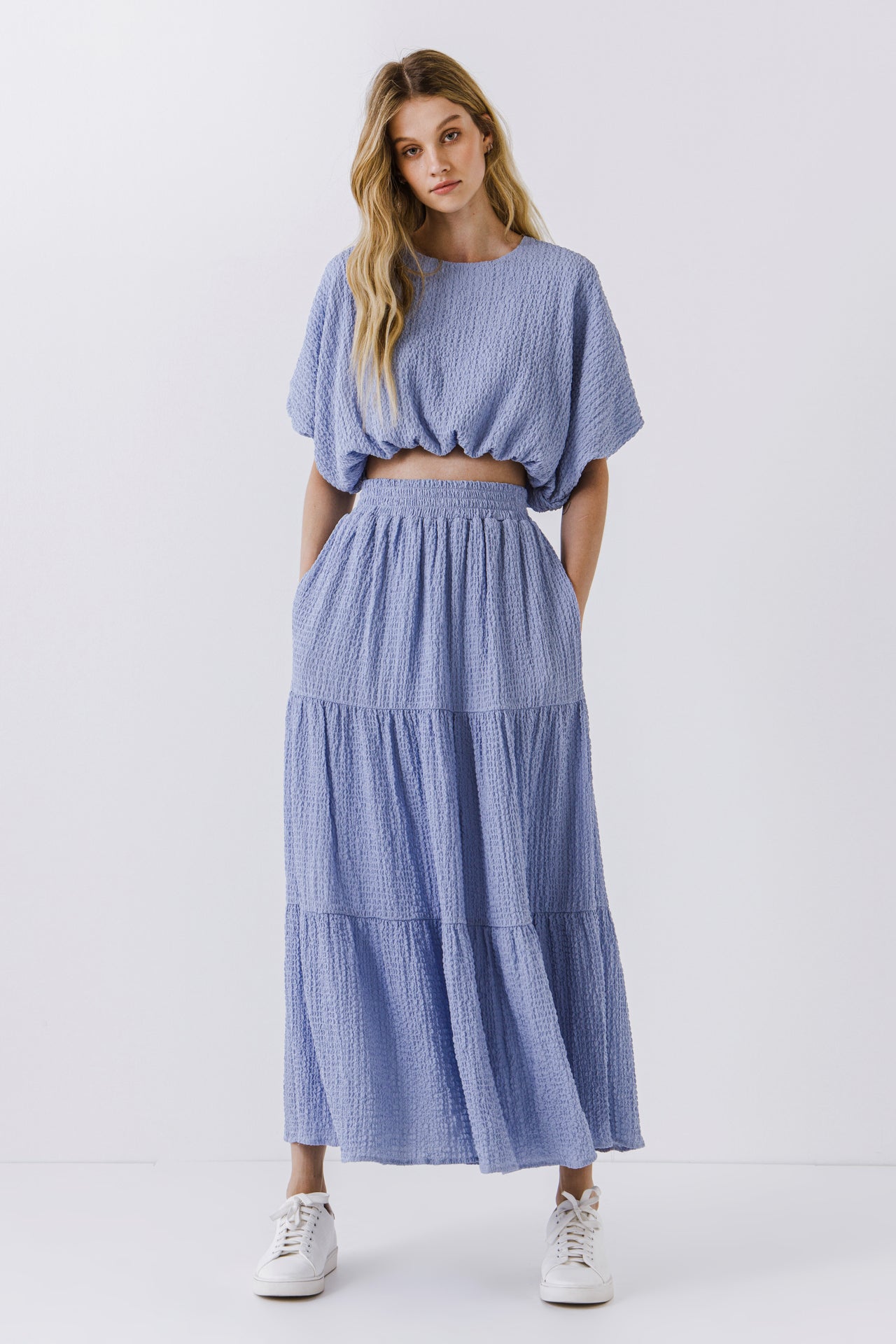 LA'VEN - Tiered Maxi Skirt - SKIRTS available at Objectrare
