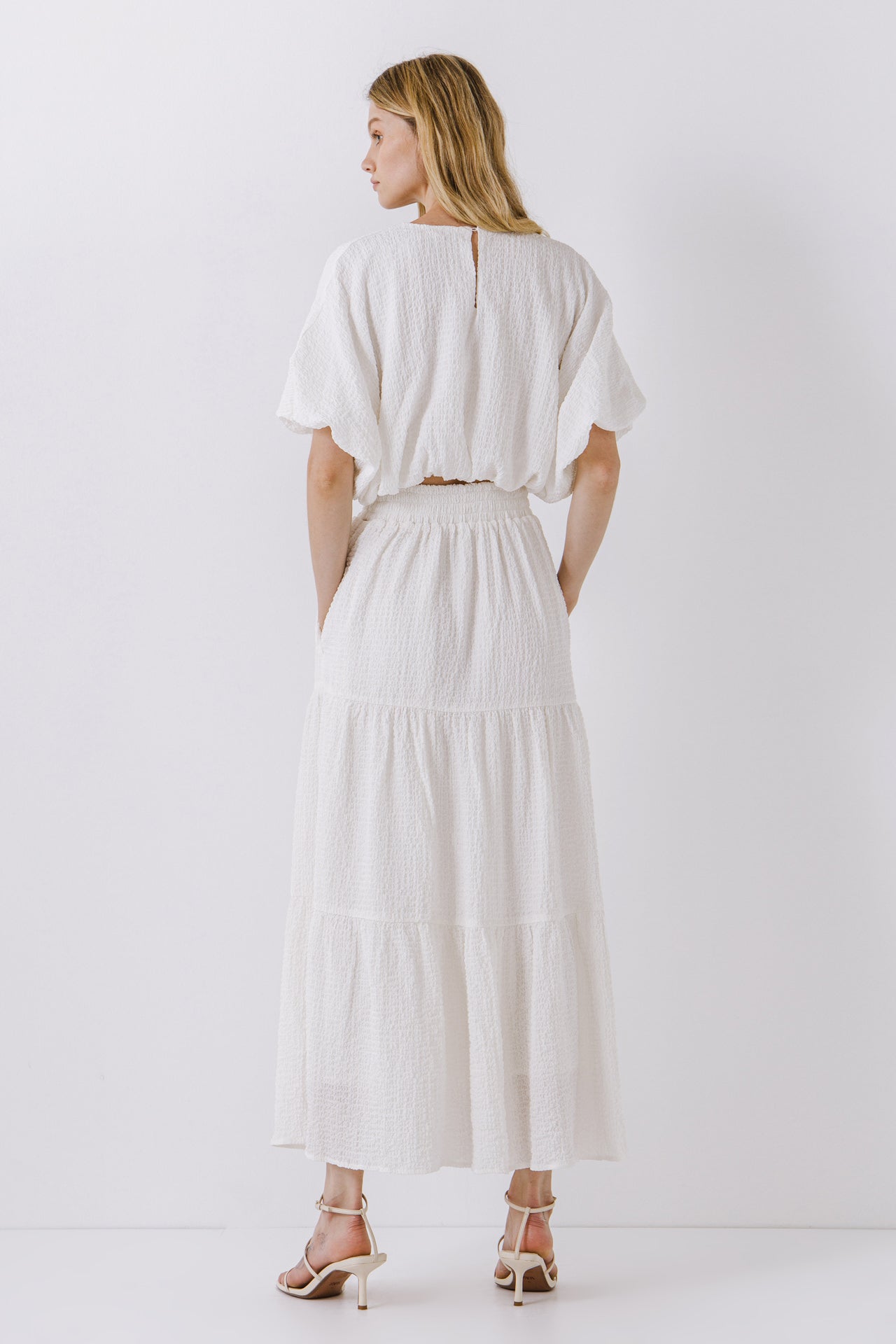 Tiered Maxi Skirt