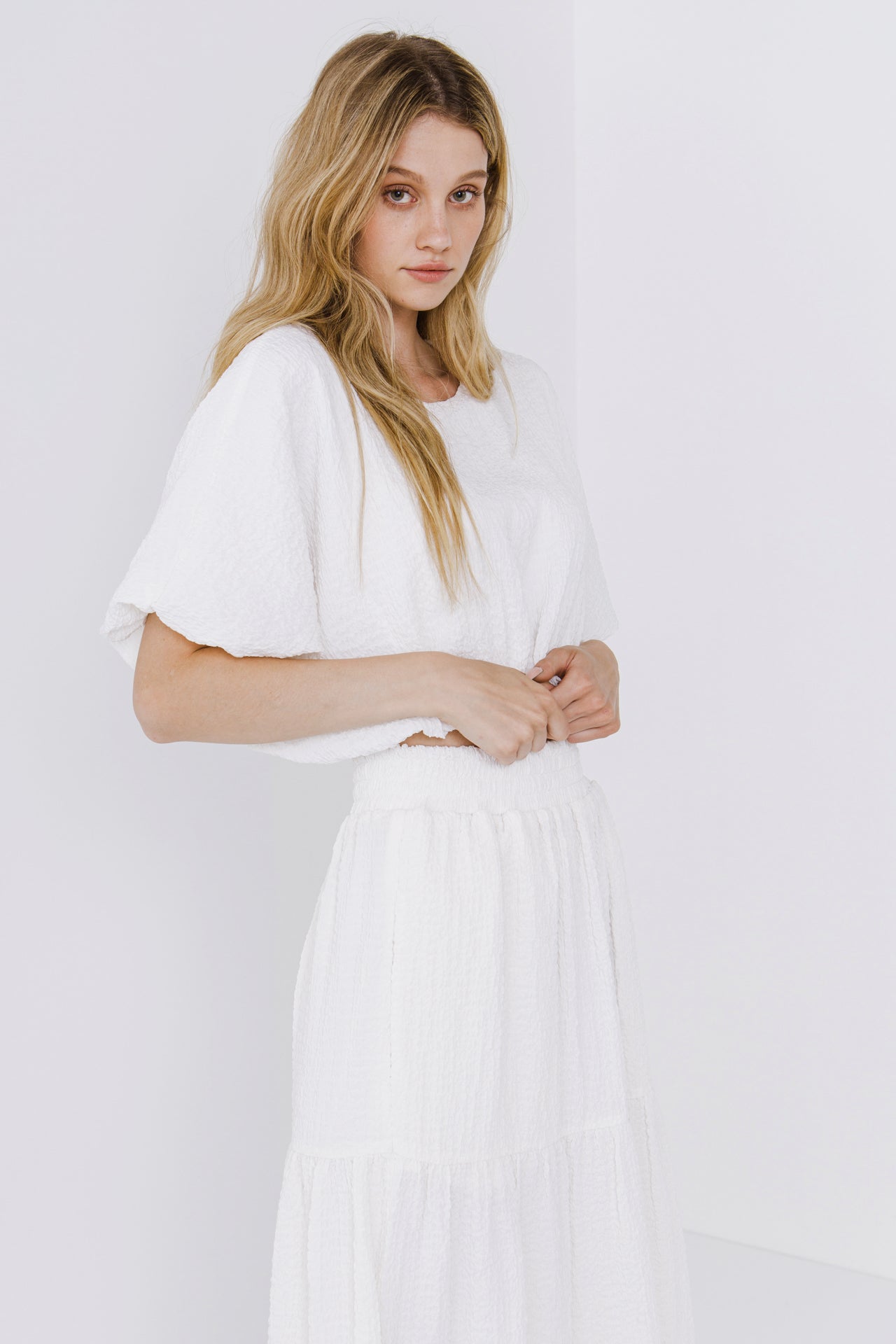 Tiered Maxi Skirt