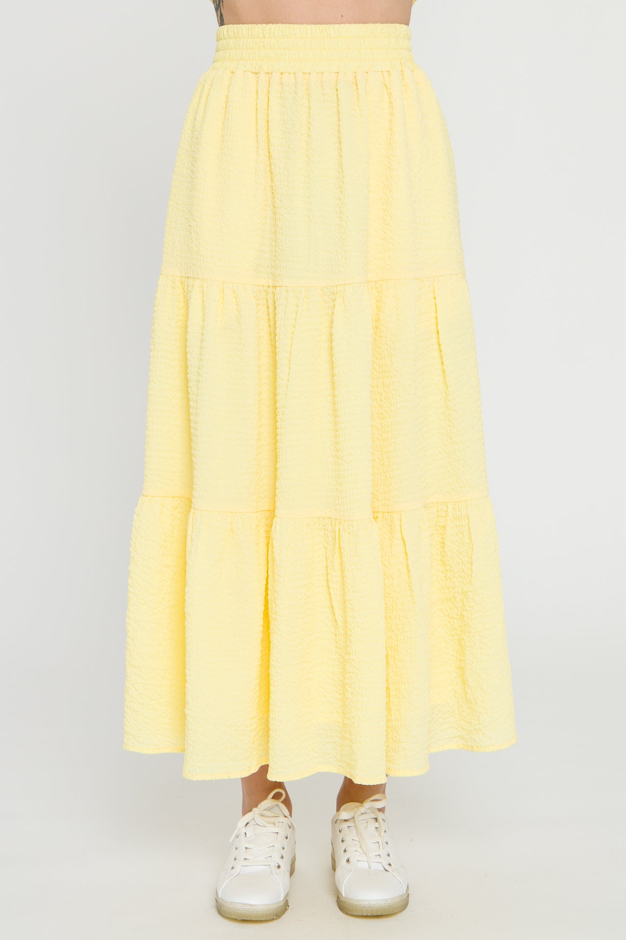 LA'VEN - Tiered Maxi Skirt - SKIRTS available at Objectrare