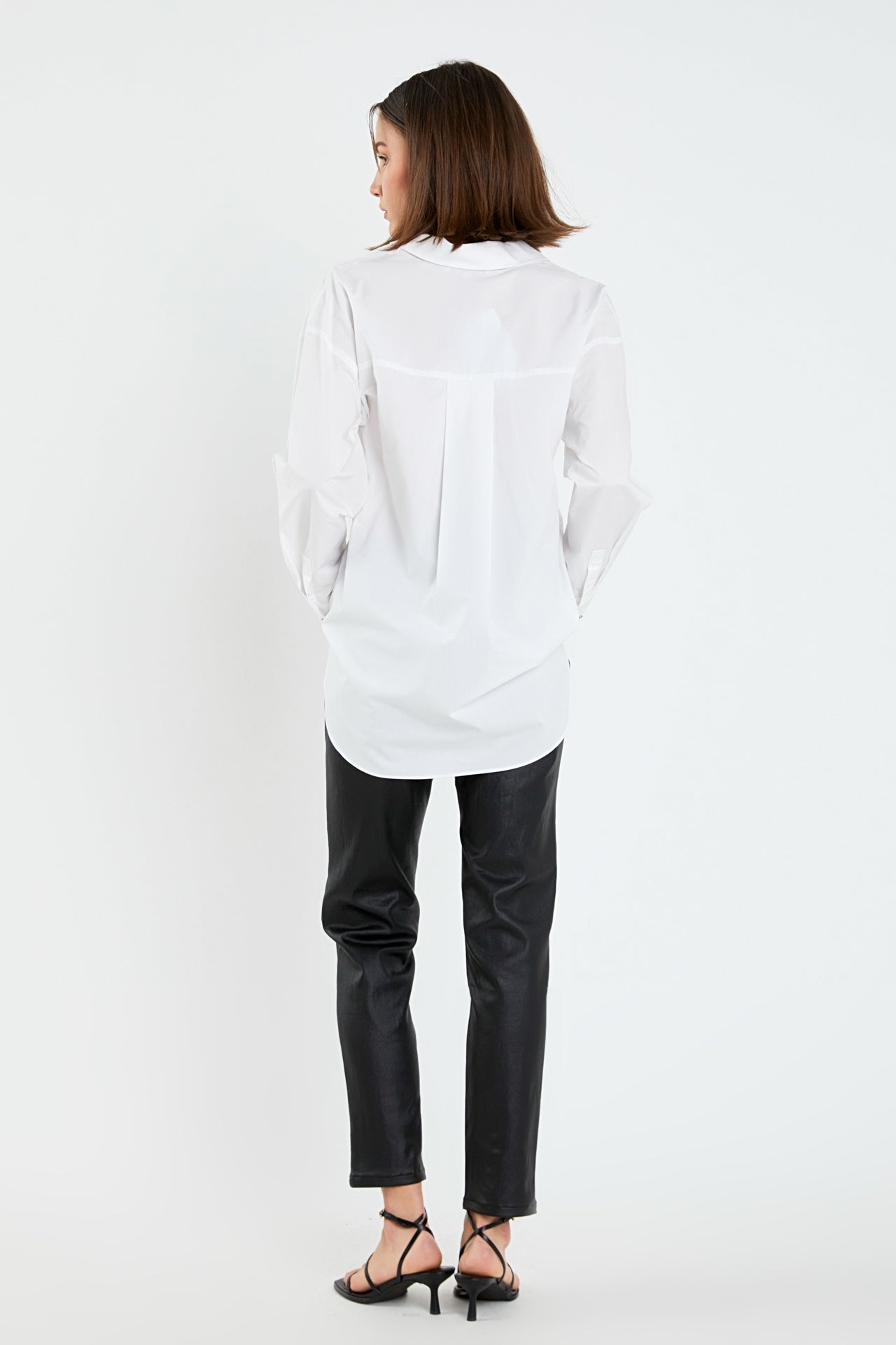 ENGLISH FACTORY - Coated Skinny Jean - JEANS available at Objectrare
