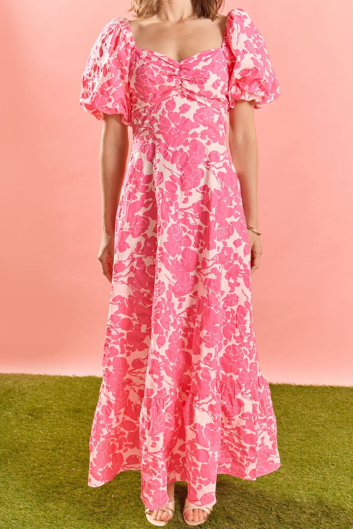 Floral Print Maxi Dress