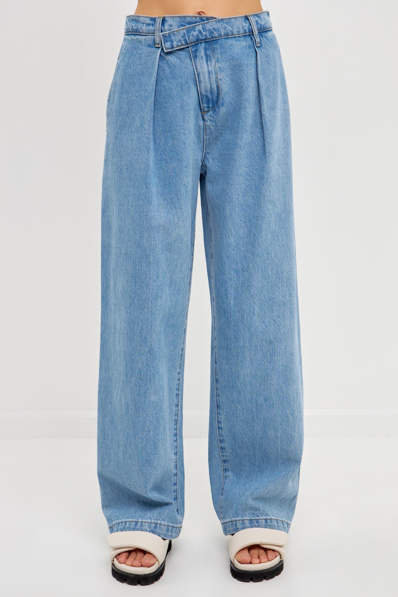 GREY LAB - Wrapped Detail Jean - JEANS available at Objectrare