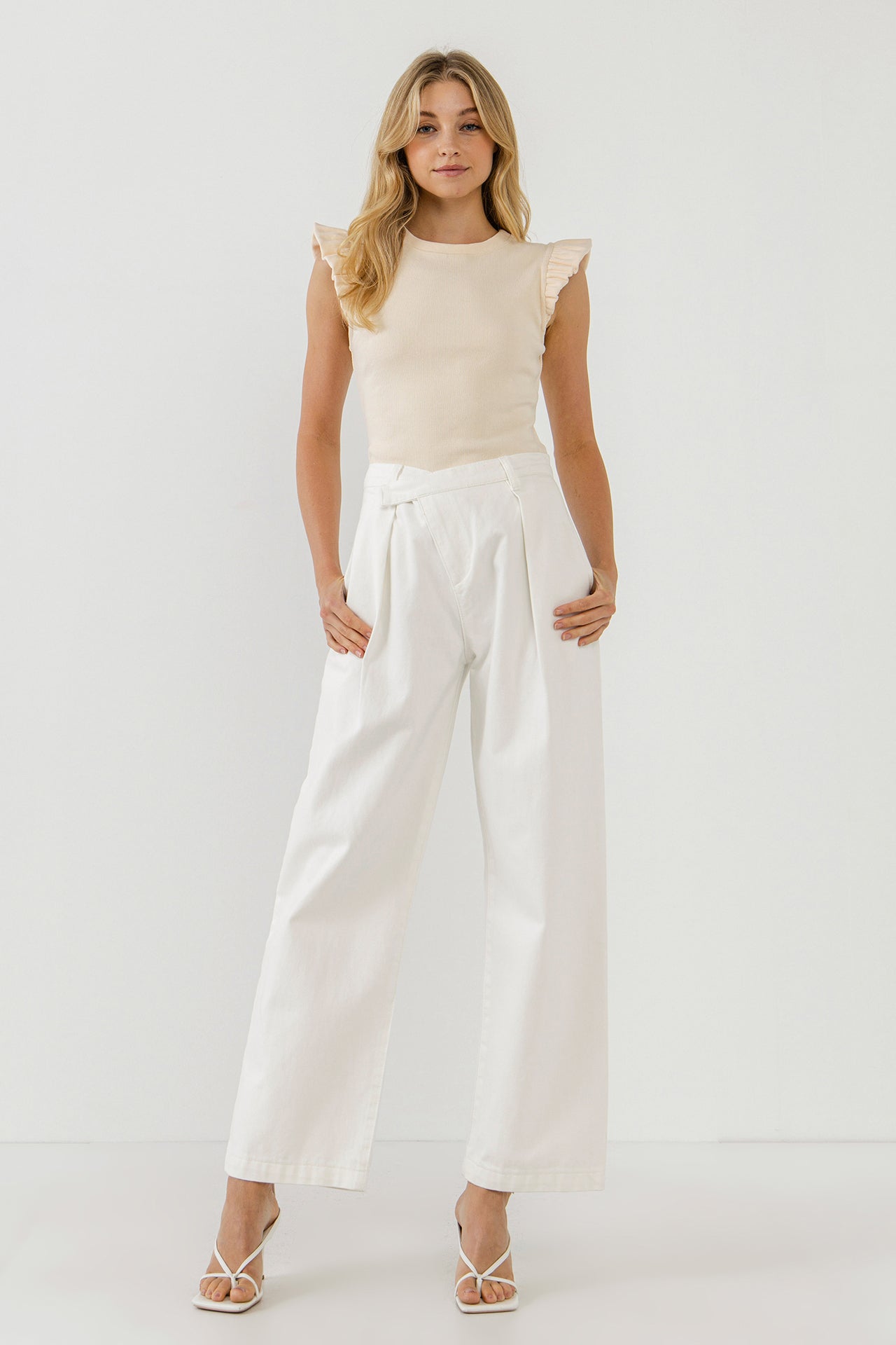 GREY LAB - Wrapped Detail Jean - JEANS available at Objectrare