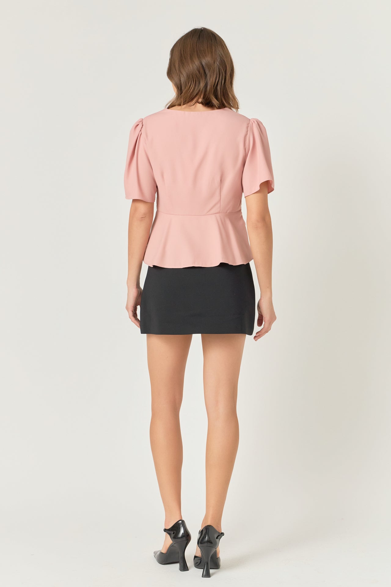 ENDLESS ROSE - Solid Knotted Top - TOPS available at Objectrare