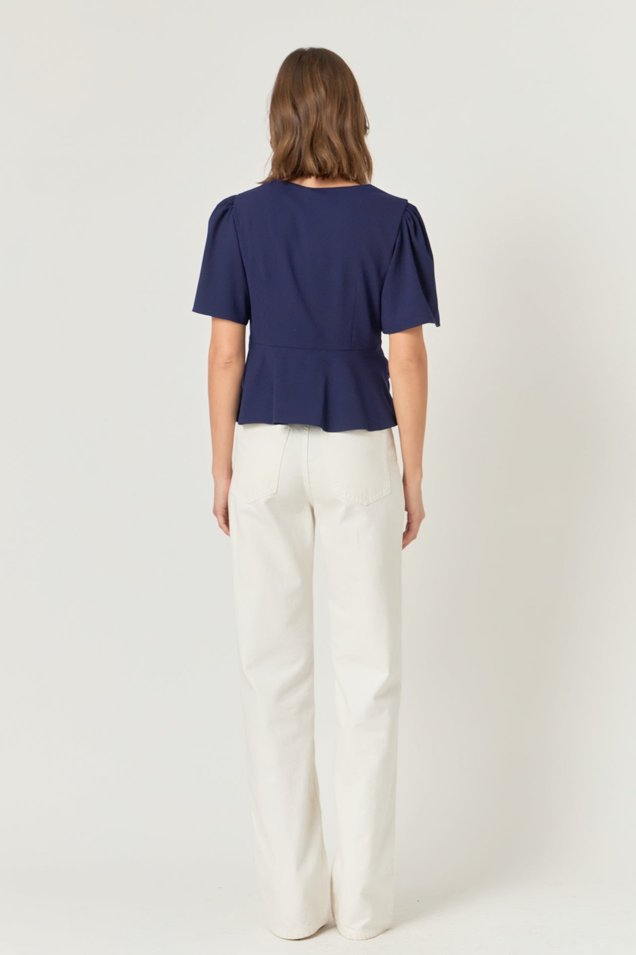 ENDLESS ROSE - Solid Knotted Top - TOPS available at Objectrare