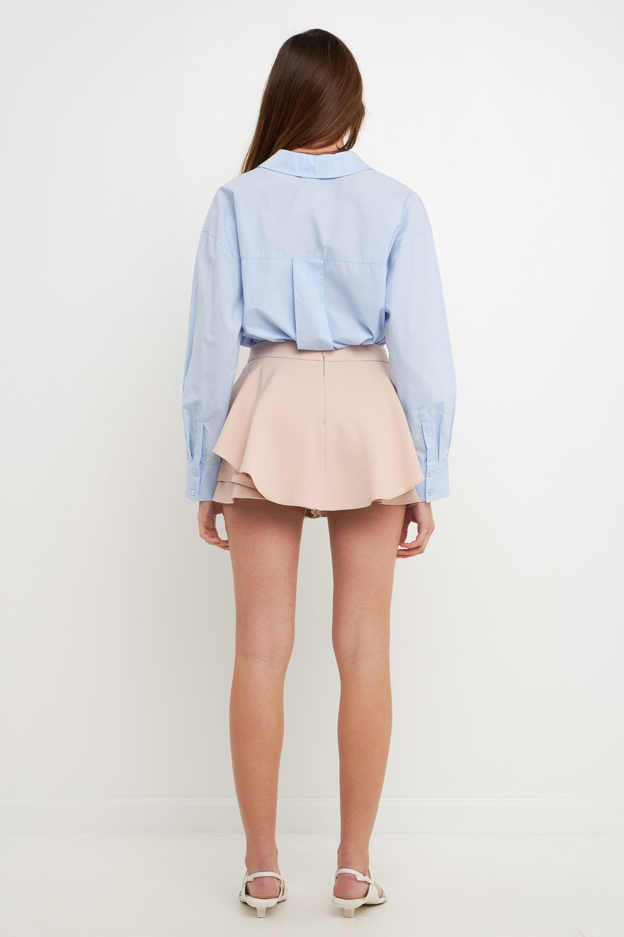 ENDLESS ROSE - Ruffled Skort - SKORTS available at Objectrare