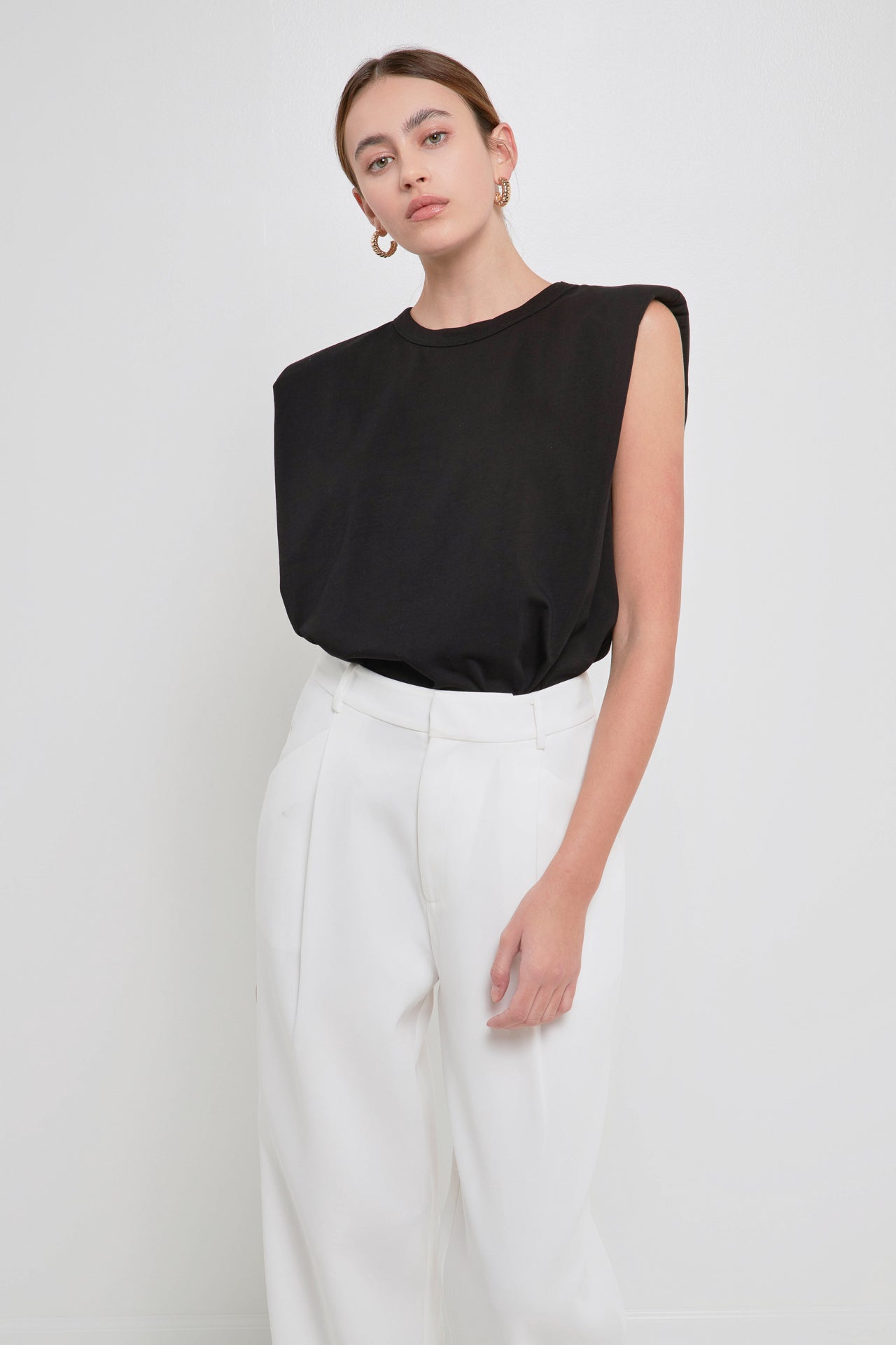 Shoulder Pad Shirt