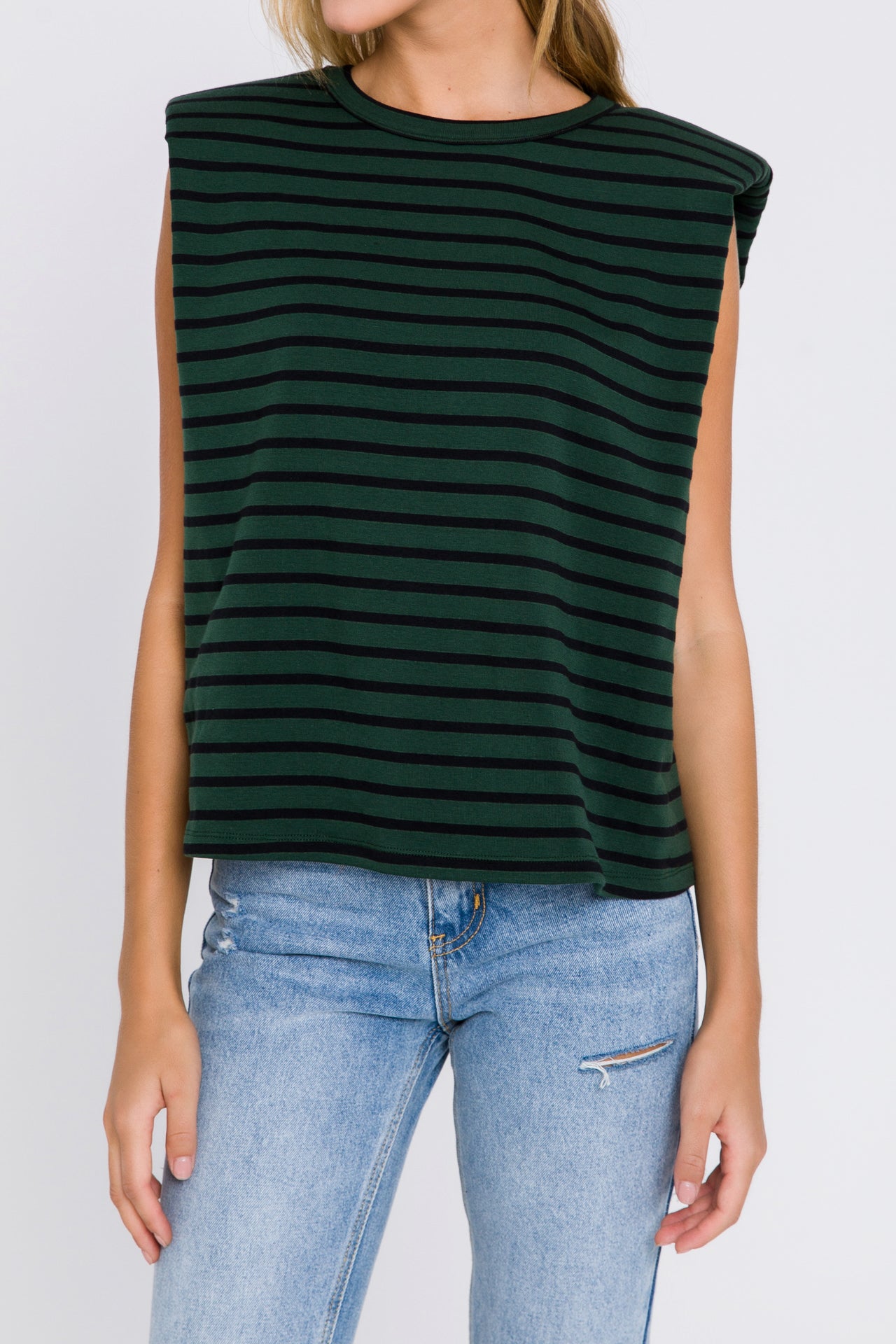 Shoulder Pad Shirt