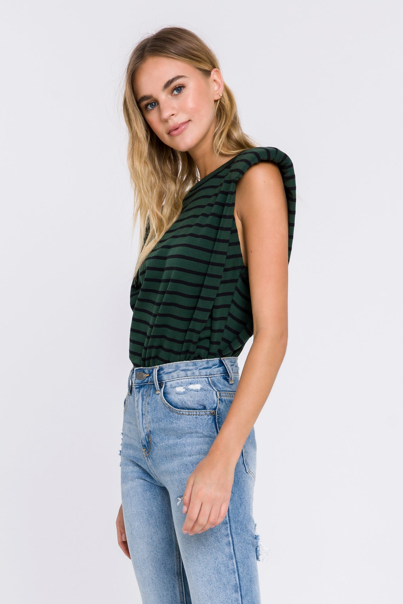 Shoulder Pad Shirt