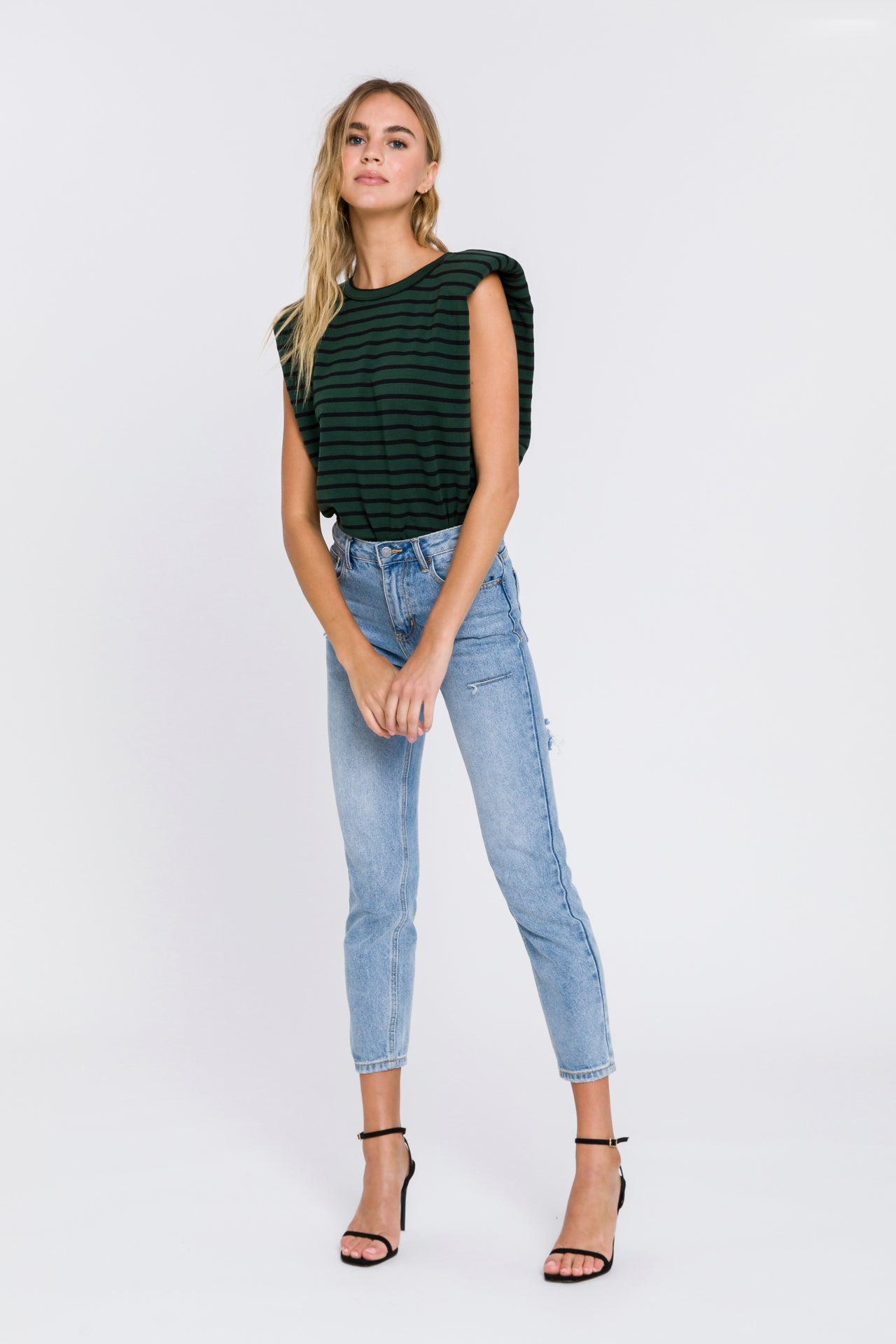 Shoulder Pad Shirt