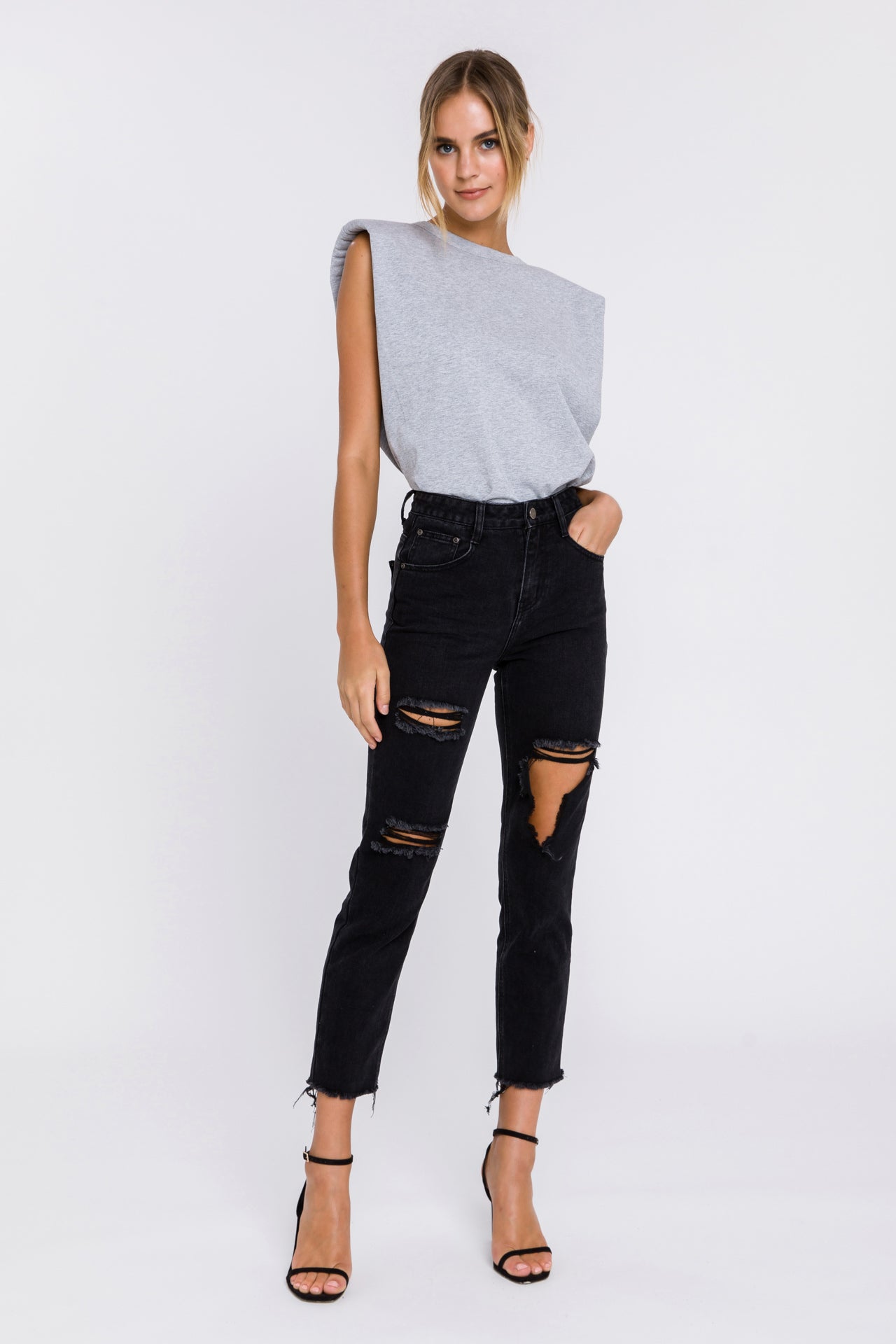Shoulder Pad Shirt