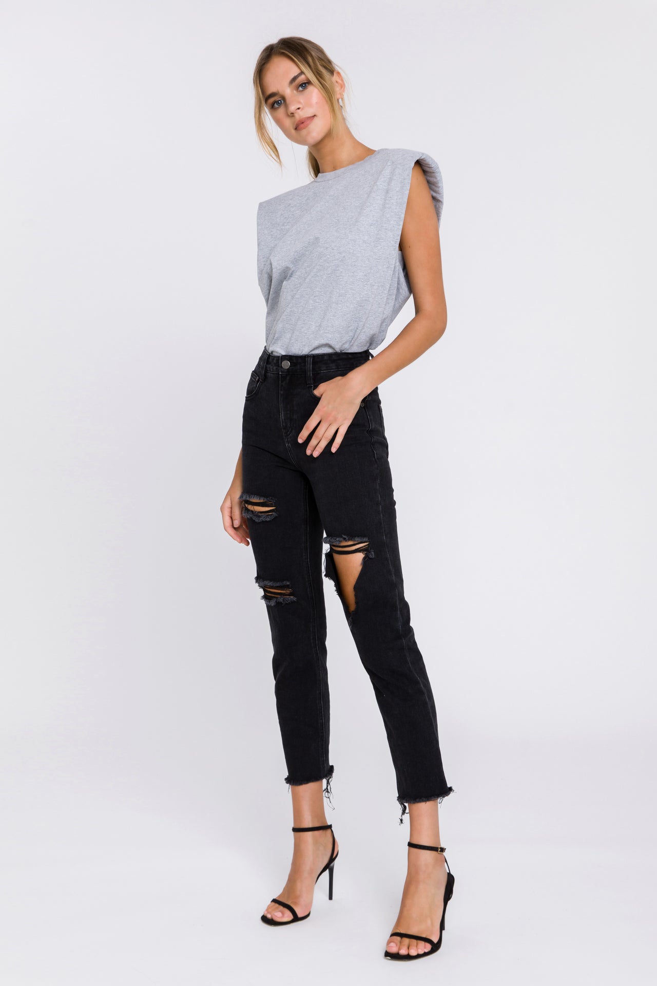 Shoulder Pad Shirt