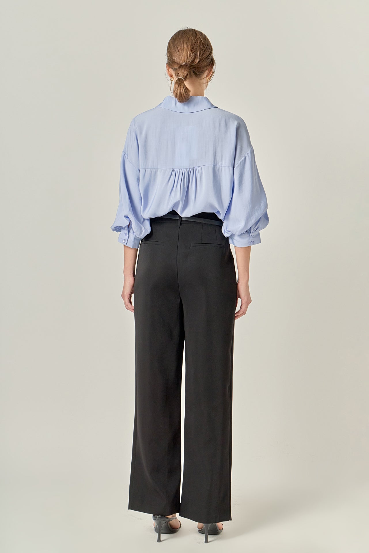 ENGLISH FACTORY - Balloon Sleeve Blouse - TOPS available at Objectrare