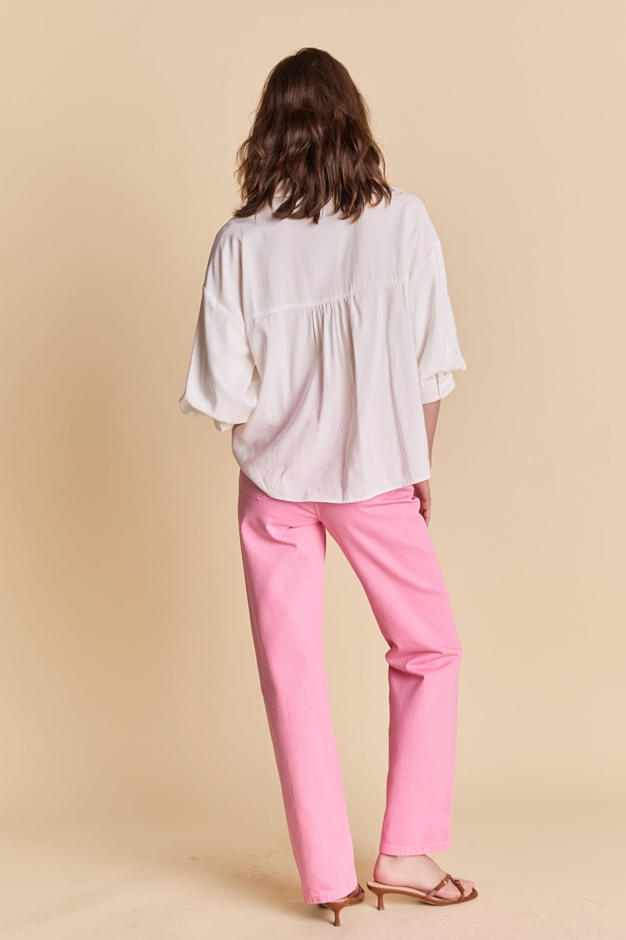 ENGLISH FACTORY - Balloon Sleeve Blouse - TOPS available at Objectrare