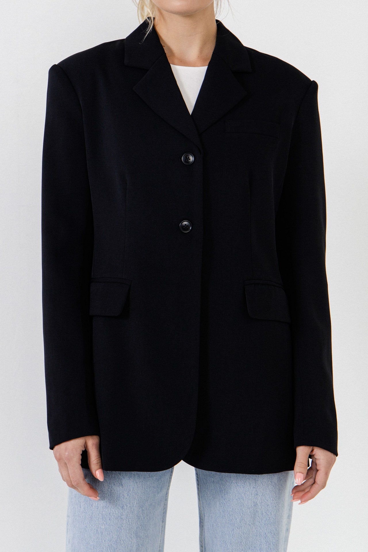 ENDLESS ROSE - Blazer With Buttons - BLAZERS available at Objectrare