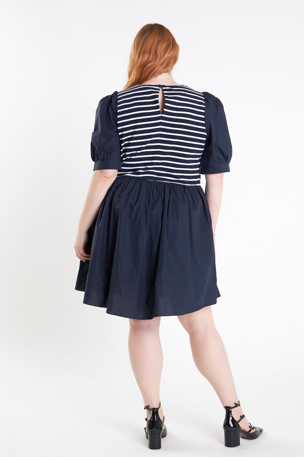 ENGLISH FACTORY - High Low Knit Combo Dress - DRESSES available at Objectrare