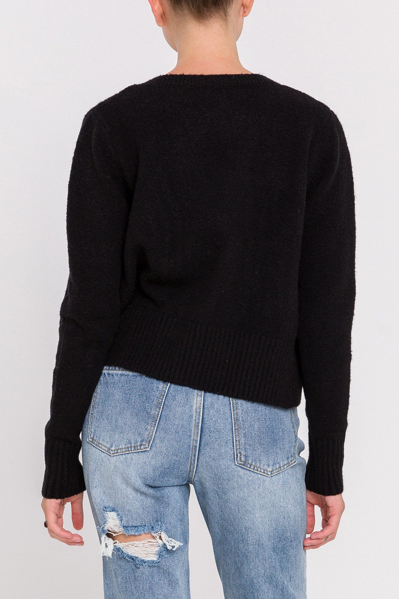 ENGLISH FACTORY - Heart Button Knit Cardigan - SWEATERS & KNITS available at Objectrare