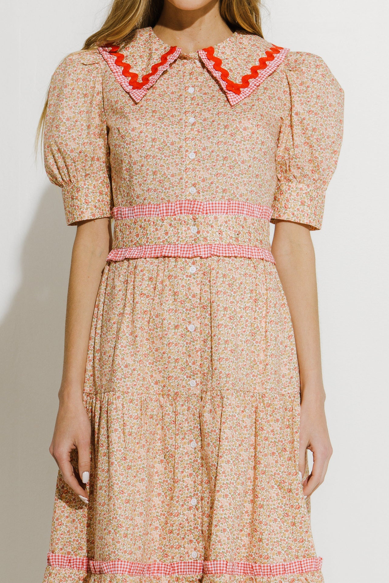 ENGLISH FACTORY - Floral Print Maxi Dress - DRESSES available at Objectrare