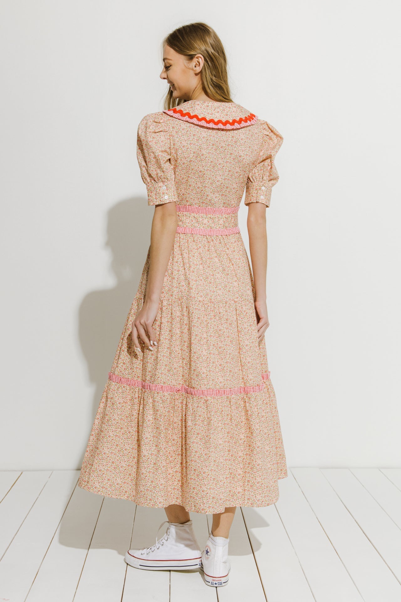 ENGLISH FACTORY - Floral Print Maxi Dress - DRESSES available at Objectrare