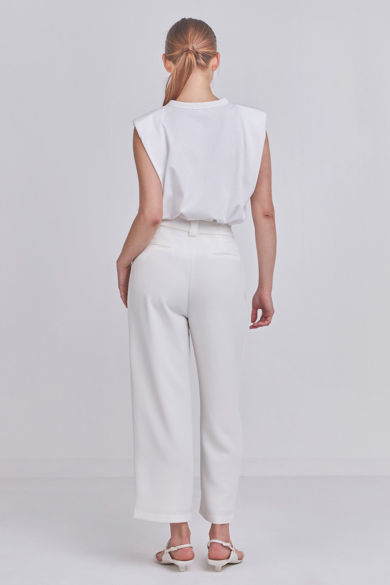 ENDLESS ROSE - Endless Rose - Trousers with Button Detail - PANTS available at Objectrare